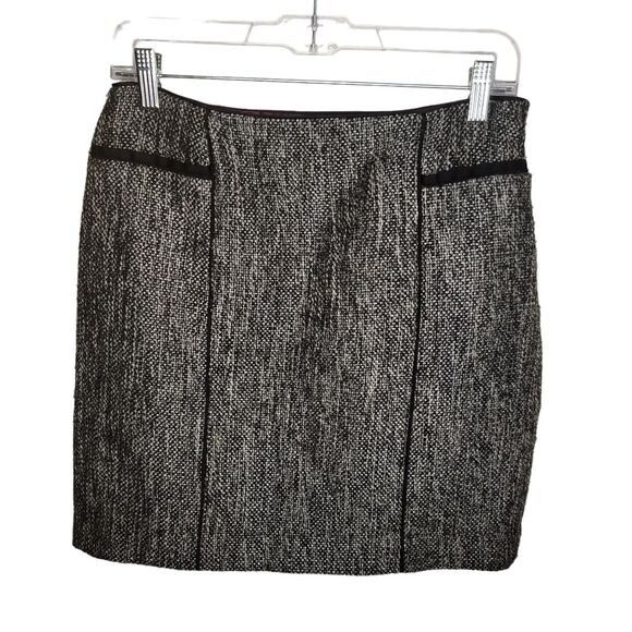 Whbm tweed wool blend classic skirt size 2 - Picture 1 of 7